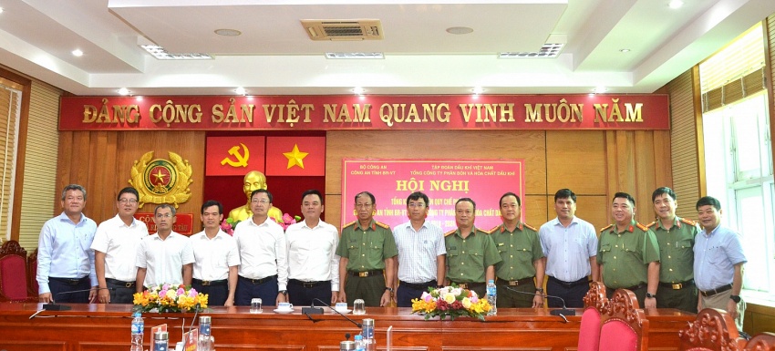 Công an tỉnh BR-VT và PVFCCo phối hợp bảo vệ an ninh, an toàn các công trình dầu khí
