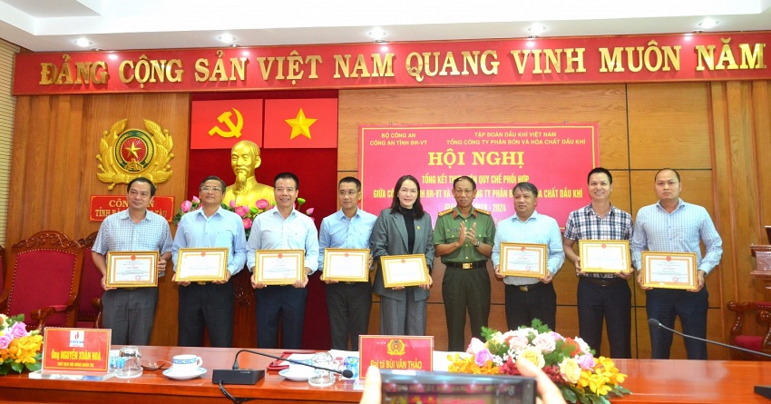 Công an tỉnh BR-VT và PVFCCo phối hợp bảo vệ an ninh, an toàn các công trình dầu khí