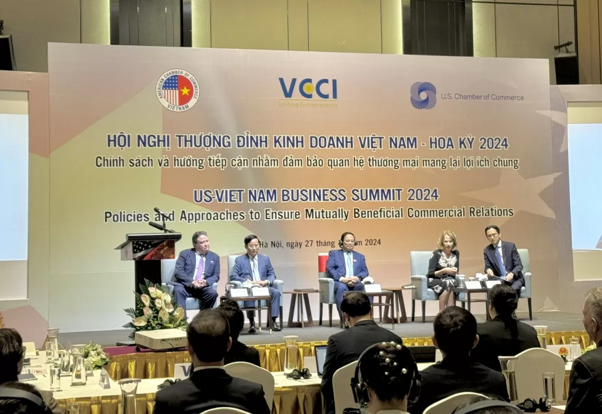 Thủ tướng Phạm Minh Chính chủ trì Hội nghị Thượng đỉnh Kinh doanh Việt Nam - Hoa Kỳ 2024