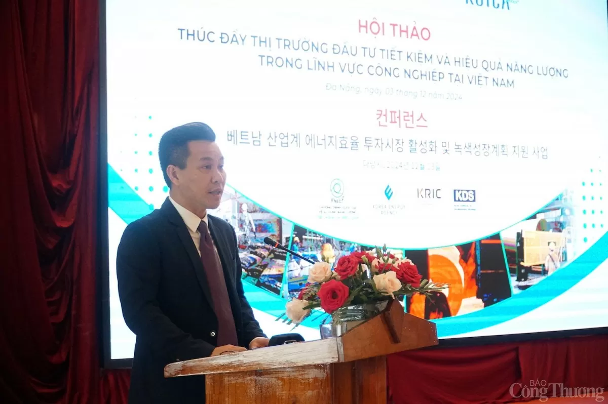 Thúc đẩy thị trường đầu tư tiết kiệm, hiệu quả năng lượng trong lĩnh vực công nghiệp