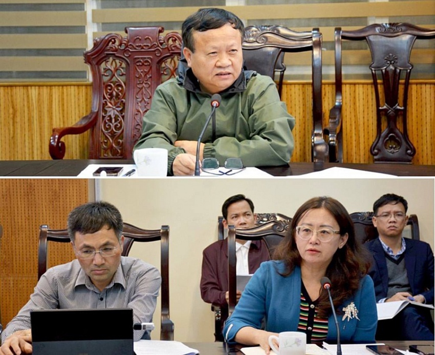 UBND tỉnh Lào Cai họp bàn công tác chuẩn bị tổ chức Lễ khánh thành 03 dự án tái thiết khu dân cư thôn Làng Nủ, Nậm Tông, Kho Vàng UBND tỉnh Lào Cai họp bàn công tác chuẩn bị tổ chức Lễ khánh thành 03 dự án tái thiết khu dân cư thôn Làng Nủ, Nậm Tông, Kho Vàng