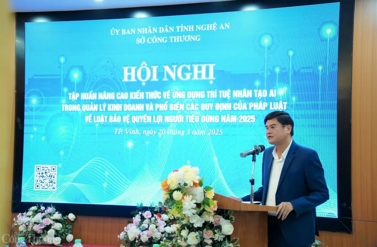 Nghệ An: Ứng dụng AI nâng cao hiệu quả sản xuất, kinh doanh