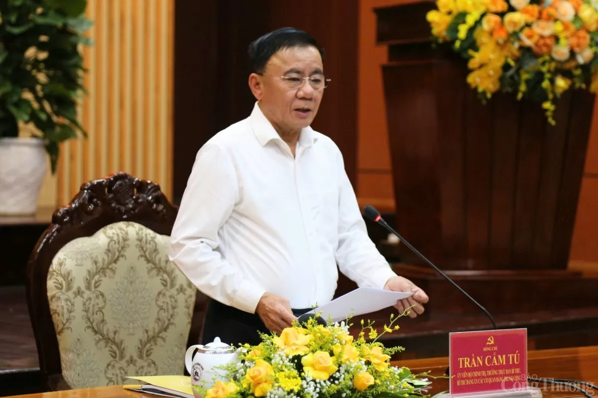 Thường trực Ban Bí thư Trần Cẩm Tú