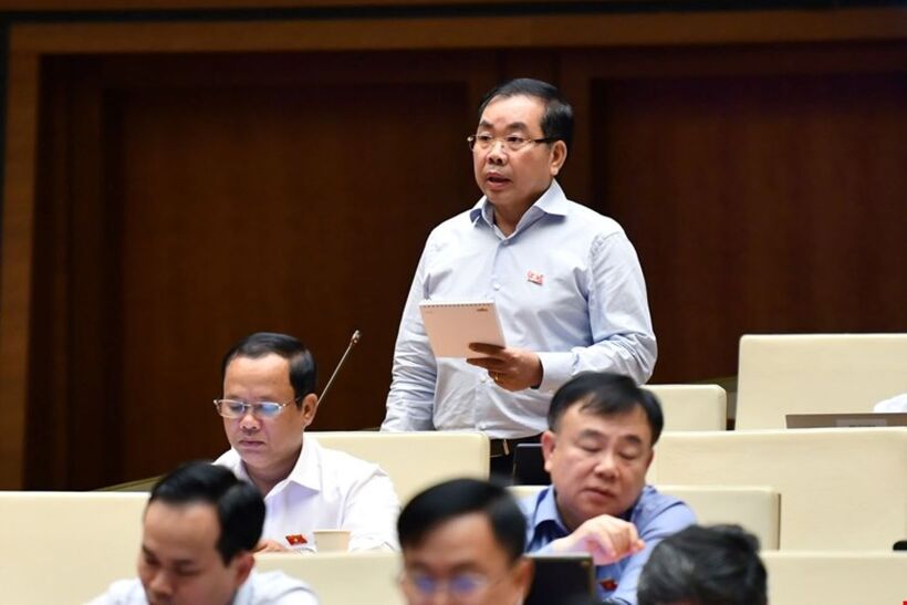 Đại biểu Nguyễn Quang Huân - Đoàn Bình Dương. Ảnh: QH