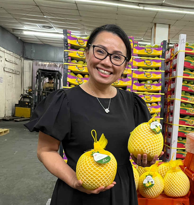 Vải tươi, bưởi Diễn Việt Nam đang được người tiêu dùng Hoa Kỳ đón nhận