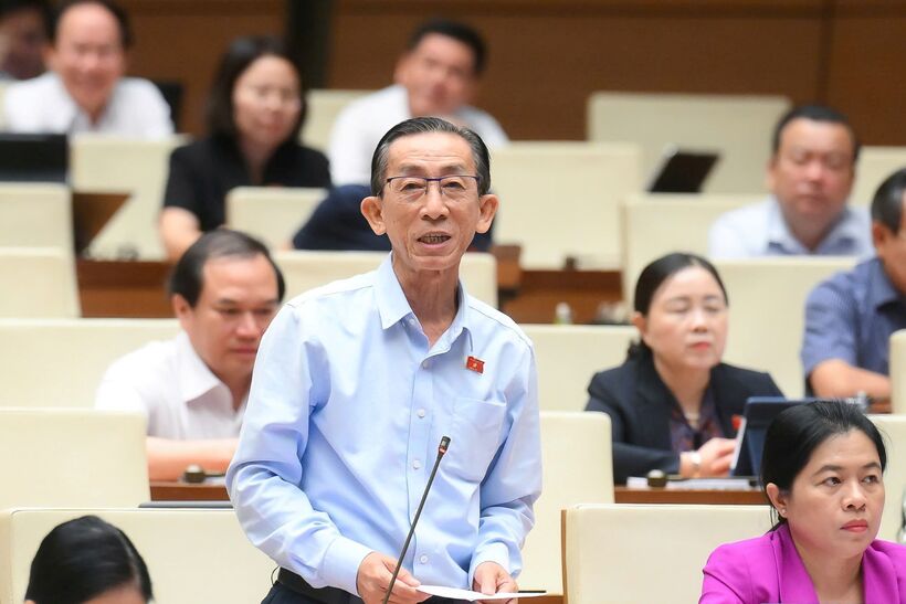 Đại biểu Trần Hoàng Ngân - đoàn TP. Hồ Chí Minh. Ảnh: QH