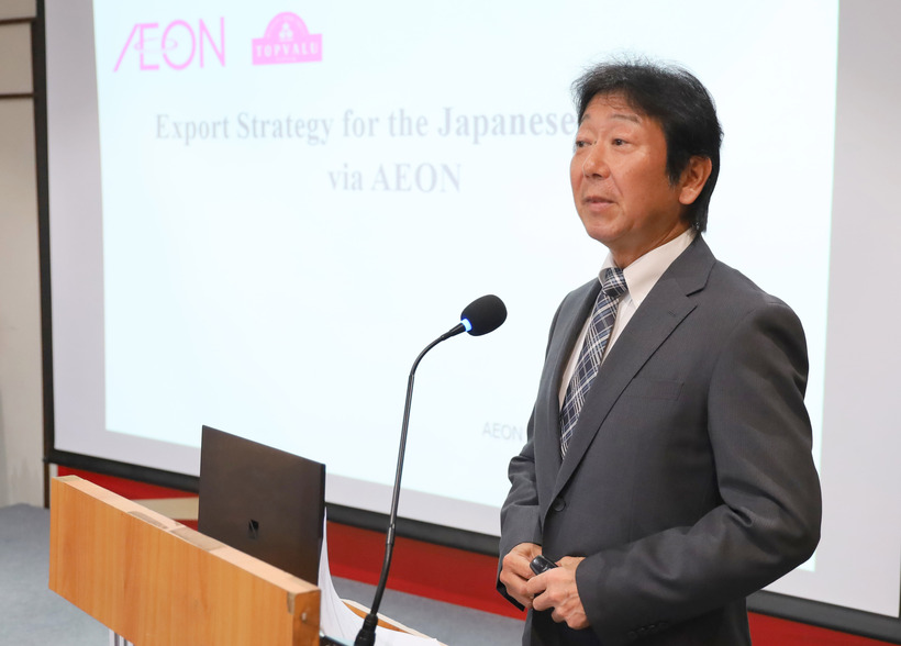 Ông Shiotani Yuichiro - Tổng giám đốc Công ty TNHH AEON TOPVALU Việt Nam. Ảnh: Thanh Minh