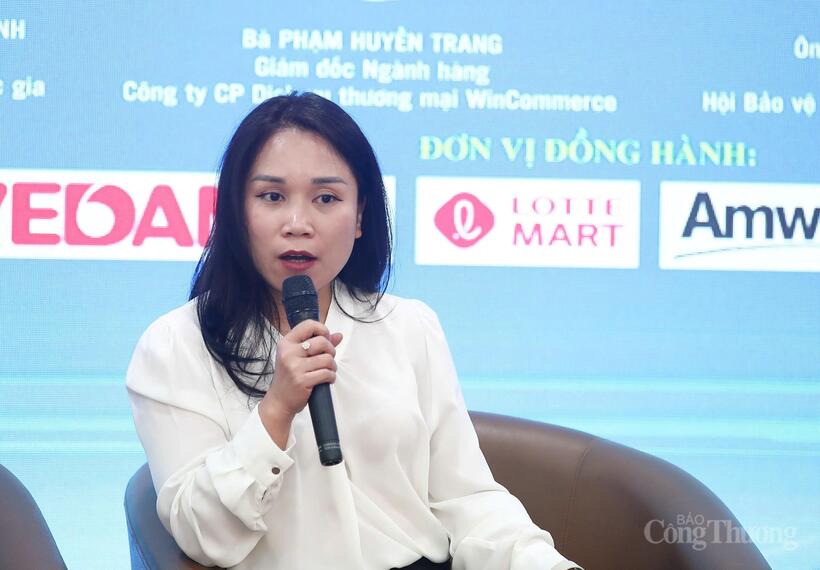 Bà Phạm Huyền Trang, Giám đốc Ngành hàng, Công ty CP Dịch vụ Thương mại WinCommerce.