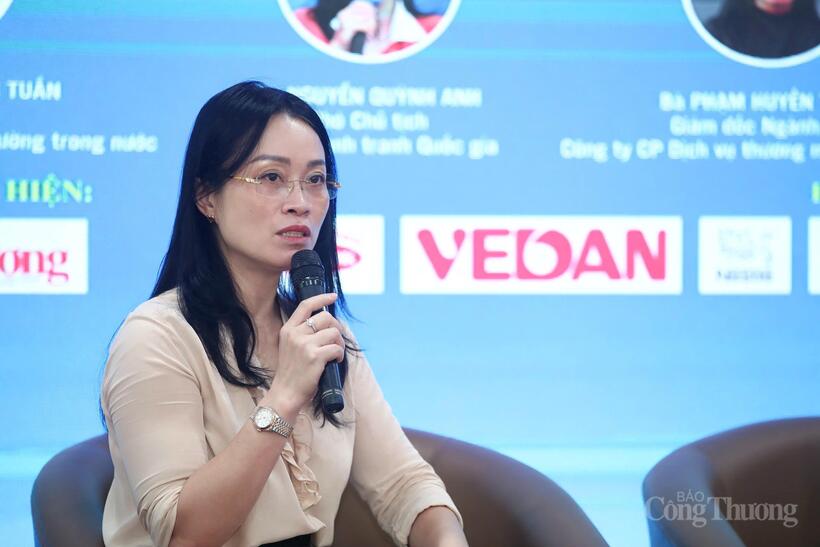 Bà Nguyễn Quỳnh Anh, Phó Chủ tịch Ủy ban Cạnh tranh Quốc gia.