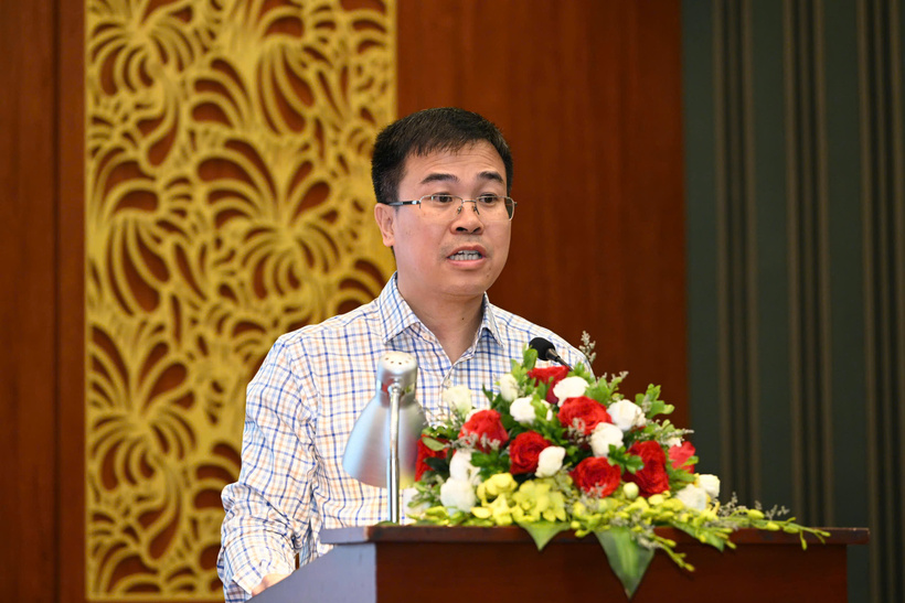 Ông Hoàng Việt Dũng - Cục Đổi mới sáng tạo, Chuyển đổi xanh và Khuyến công. Ảnh: Cấn Dũng