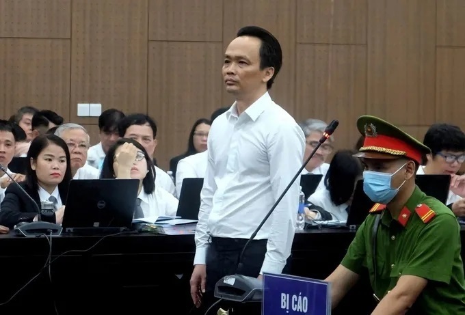 Bị cáo Trịnh Văn Quyết bị tuyên phạt 7 năm tù. Ảnh: Đỗ Trung