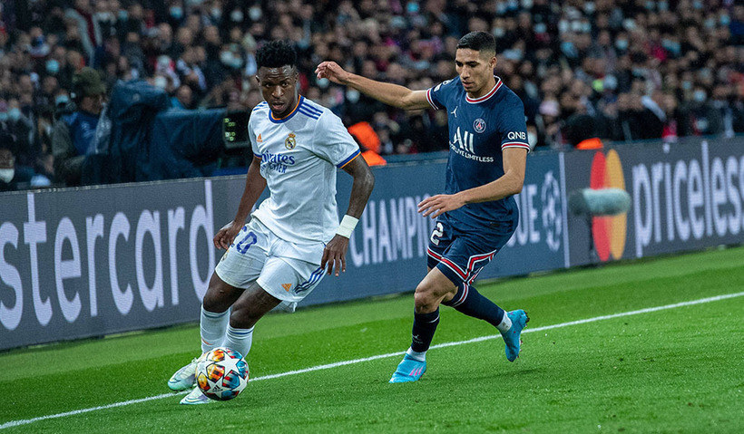 Lịch thi đấu bóng đá ngày 9/7, rạng sáng 10/7 sẽ có trận PSG đấu với Real Madrid tại bán kết FIFA Club World Cup 2025. Ảnh: UEFA