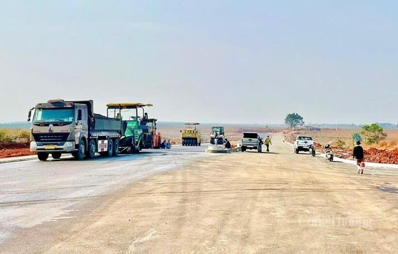 Dự án Khu công nghiệp Nam Pleiku. Ảnh: Hiền Mai