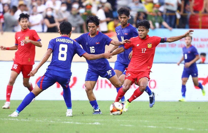 Lịch thi đấu bóng đá ngày 16/7, rạng sáng ngày 17/7 sẽ có trận U23 Campuchia và U23 Lào tại Giải U23 Đông Nam Á 2025. Ảnh: AFF