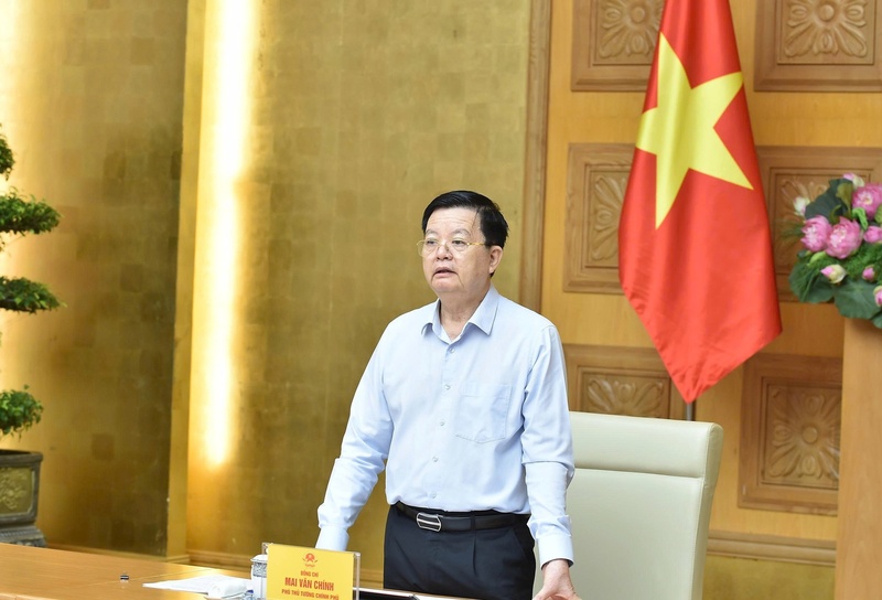 Phó Thủ tướng Mai Văn Chính chủ trì Phiên họp lần thứ tư của Ban Chỉ đạo Triển lãm thành tựu Đất nước nhân dịp kỷ niệm 80 năm ngày Quốc khánh. Ảnh: VGP/Giang Thanh