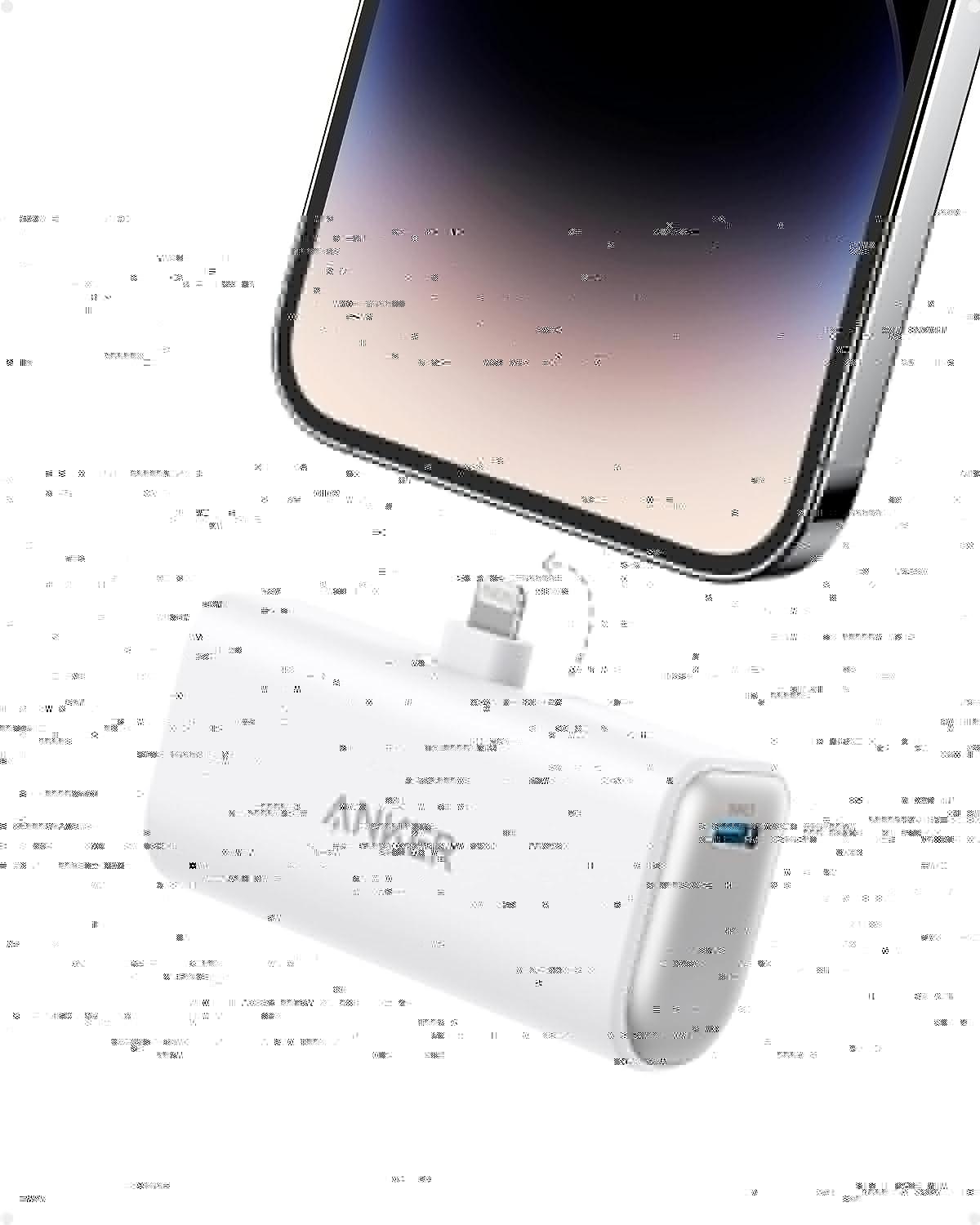 Pin Dự Phòng Anker Nano 5000mAh 12W (Built-In Lightning Connector) - A1645