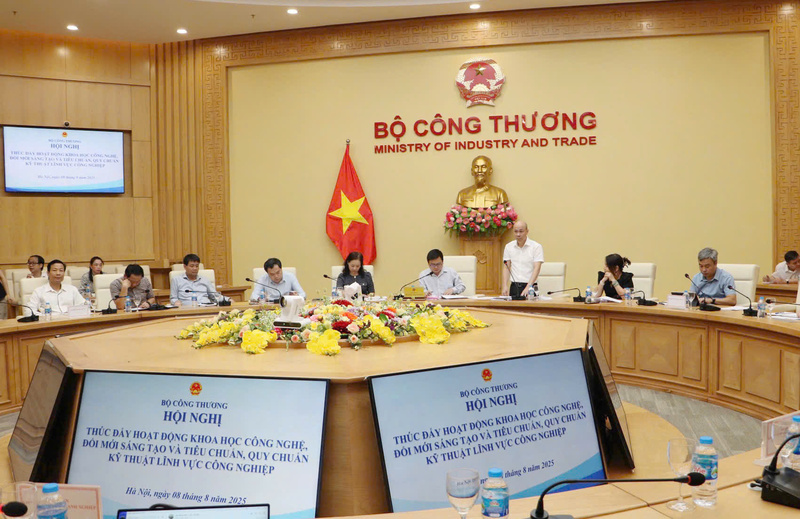 Ông Trần Minh, Phó Cục trưởng Cục Đổi mới sáng tạo, Chuyển đổi xanh và Khuyến công phát biểu
