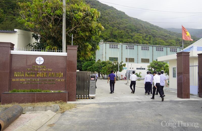 Nhà máy điện An Hội sẽ trở thành nguồn dự phòng tại chỗ khi có điện lưới từ đất liền ra Côn Đảo. Ảnh: Nguyễn Ngọc