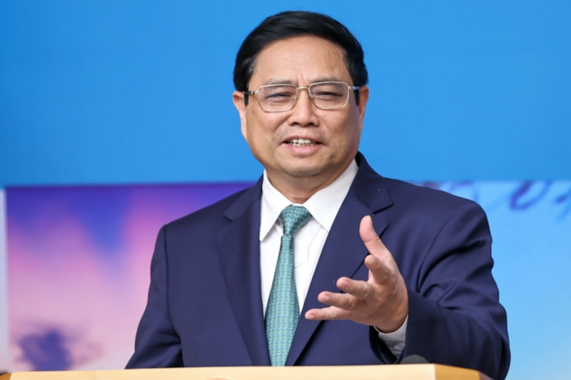 Thủ tướng Chính phủ Phạm Minh Chính tham dự và phát biểu chỉ đạo tại Phiên Đối thoại cấp cao Diễn đàn Kinh tế tư nhân Việt Nam năm 2025.