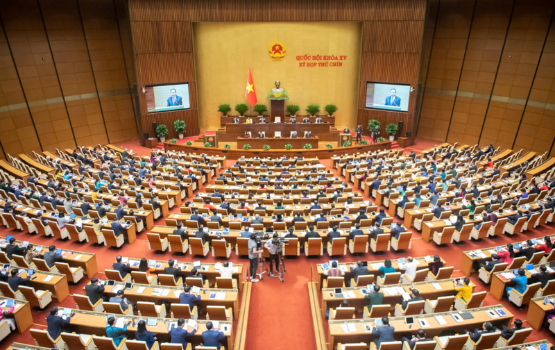 Kỳ họp thứ 9, Quốc hội khóa XV. Ảnh minh họa