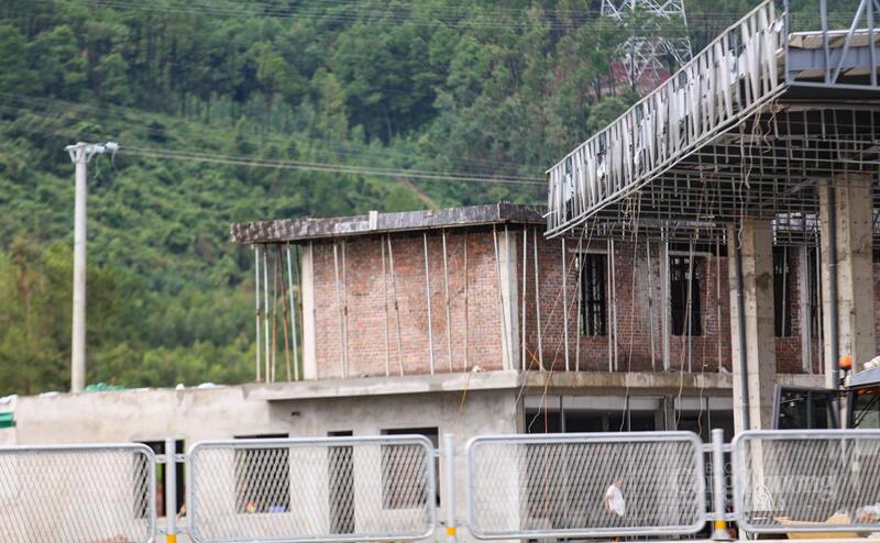 Hạng mục cây xăng đang dần hoàn thành. Dự kiến đi vào hoạt động từ ngày 10/10