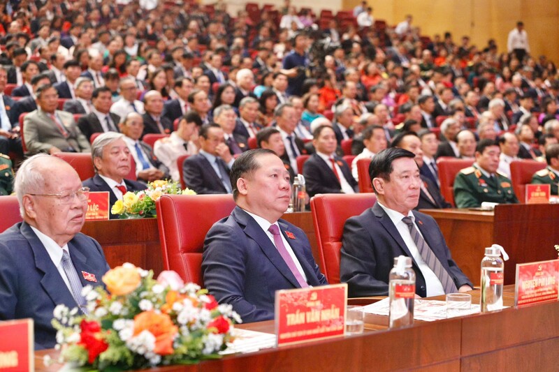 Các đại biểu tham dự đại hội.