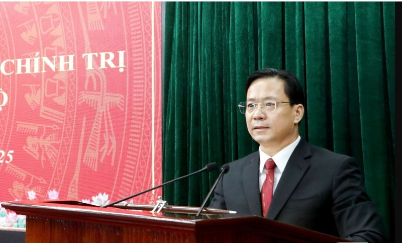 Ông Hoàng Văn Nghiệm - tân Bí thư Tỉnh ủy Sơn La. Ảnh: Minh Thu