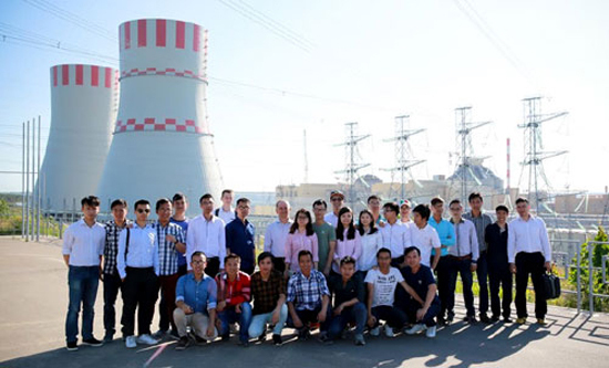 Sinh viên Việt Nam học tập về chuyên ngành điện hạt nhân tại Nga. Ảnh: Nhật Nga