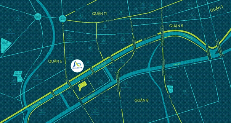 A map of a city AI-generated content may be incorrect.