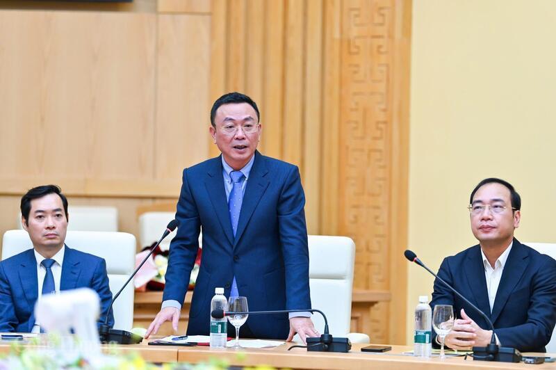 Ông Tô Xuân Bảo, Quyền Viện trưởng Viện Năng lượng thay mặt các đồng chí được bổ nhiệm phát biểu.