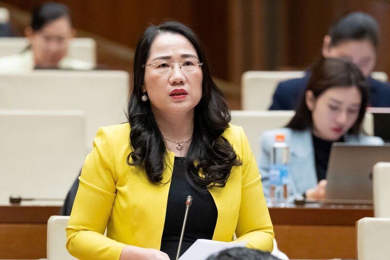 Đại biểu Nguyễn Thị Thủy – đoàn Thái Nguyên. Ảnh: QH