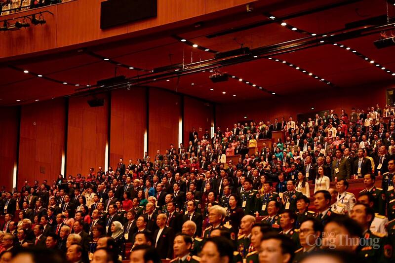Hơn 2.000 đại biểu dự Đại hội Thi đua yêu nước toàn quốc lần thứ XI. Ảnh: Nam Nguyễn