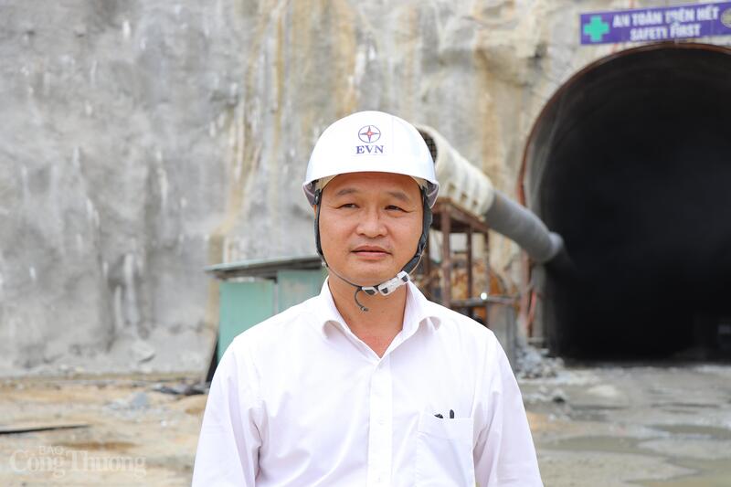 Ông Phạm Thanh Hoài, Giám đốc Ban Quản lý dự án Điện 3. Ảnh: Thanh Tuấn