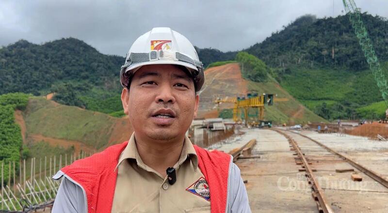 Ông Nguyễn Trung Kiên, Trưởng Tư vấn giám sát Công ty CP Tư vấn xây dựng Giao thông 2. Ảnh: Vũ Long