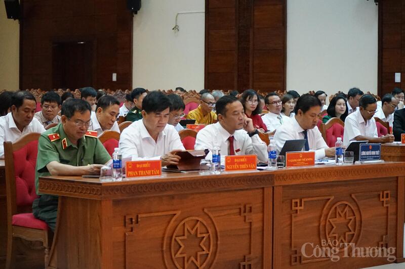 Các đại biểu tham dự Hội nghị tổng kết công tác HĐND tỉnh nhiệm kỳ 2021-2026. Ảnh: Vũ Long