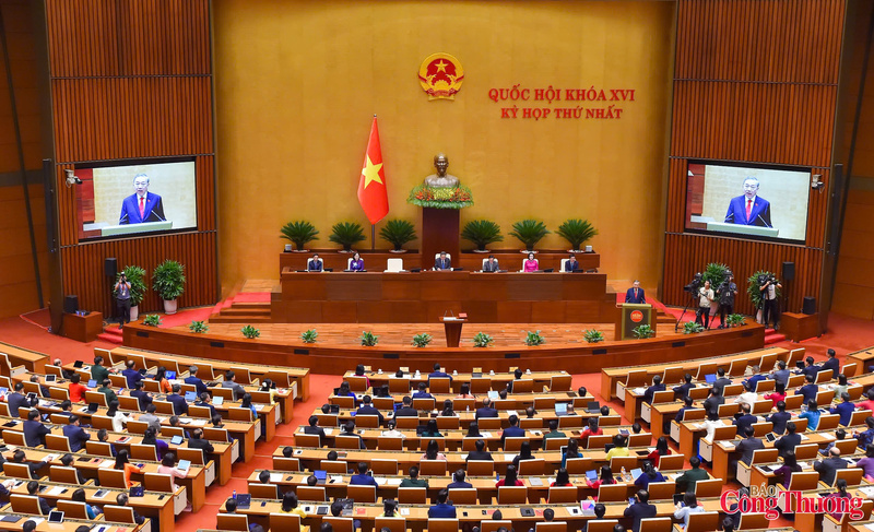 Tổng Bí thư, Chủ tịch nước Tô Lâm phát biểu nhậm chức.