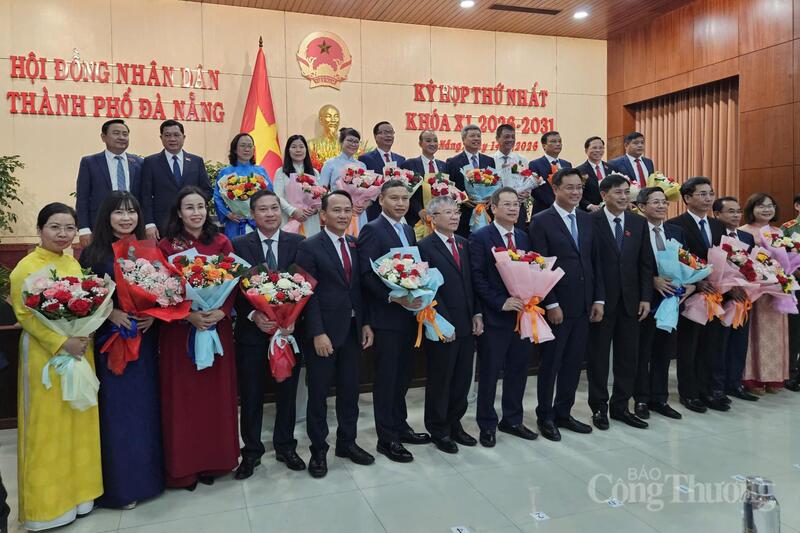 Ra mắt UBND TP. Đà Nẵng khóa XI, nhiệm kỳ 2026 - 2031