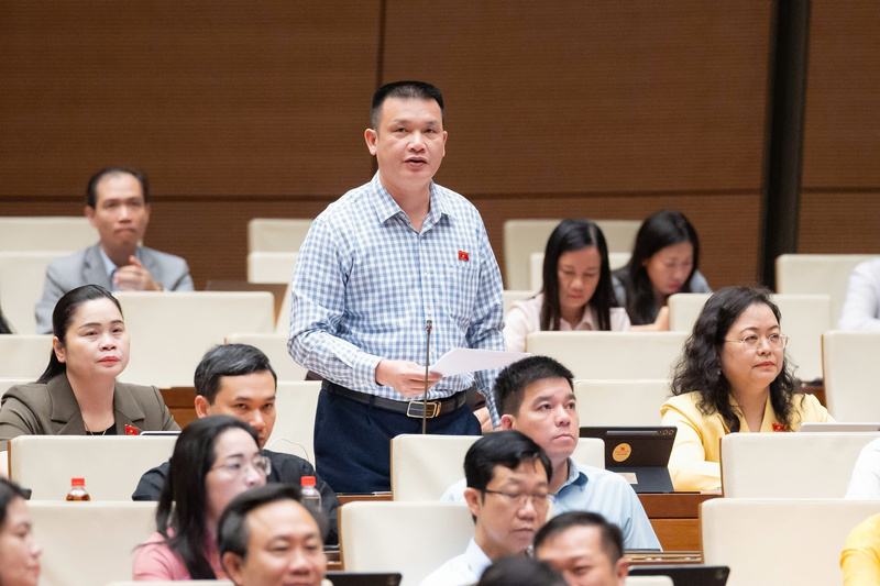 Đại biểu Hoàng Ngọc Định - đoàn Tuyên Quang