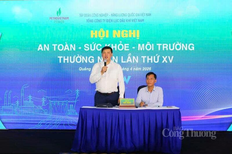 Hội nghị An toàn – Sức khỏe – Môi trường thường niên lần thứ XV do Tổng Công ty Điện lực Dầu khí (PV Power) tổ chức ngày 20/4 tại Quảng Ngãi.