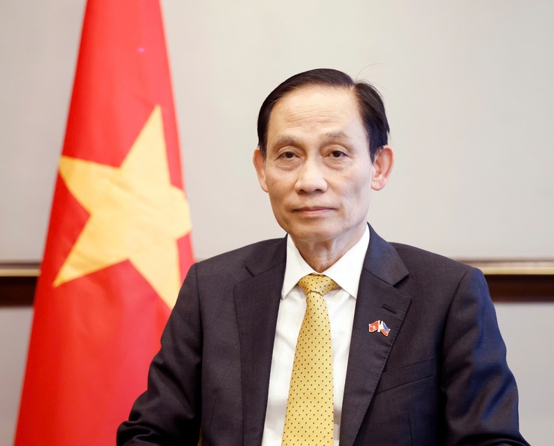 Bộ trưởng Ngoại giao Lê Hoài Trung. Ảnh: Bộ Ngoại giao.