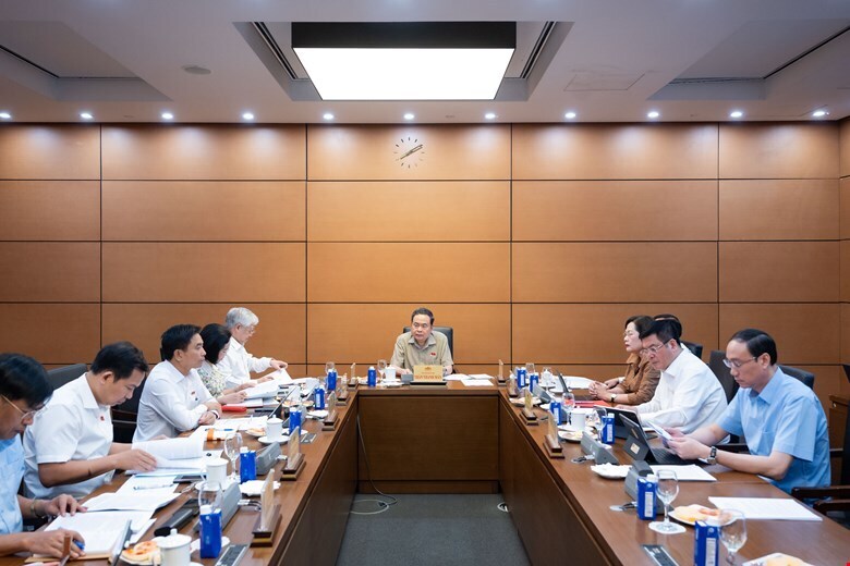 Chủ tịch Quốc hội Trần Thanh Mẫn chủ trì cuộc họp giao ban Lãnh đạo Quốc hội tháng 6/2026.