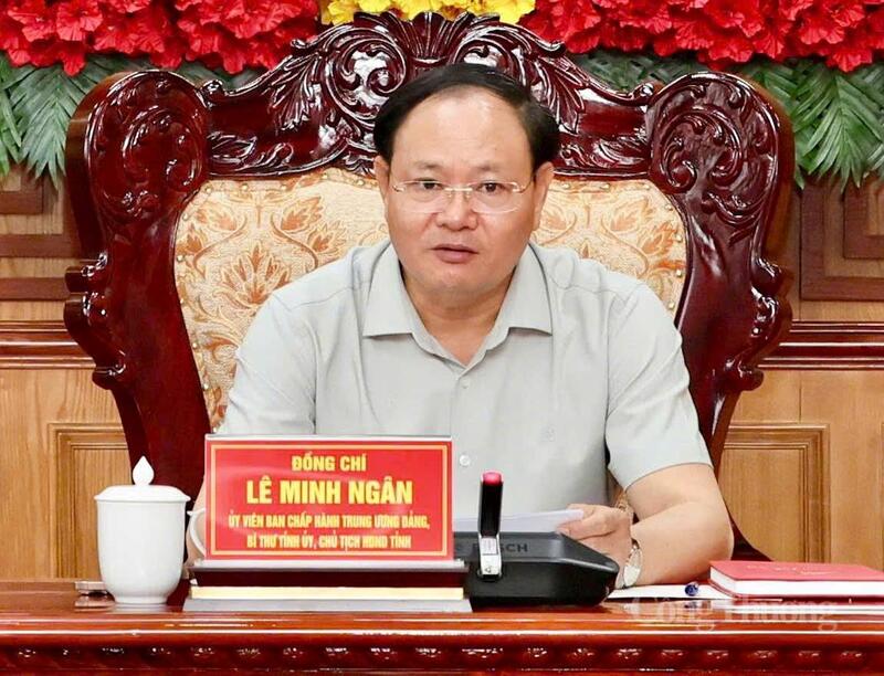 Bí thư Tỉnh ủy Lai Châu Lê Minh Ngân