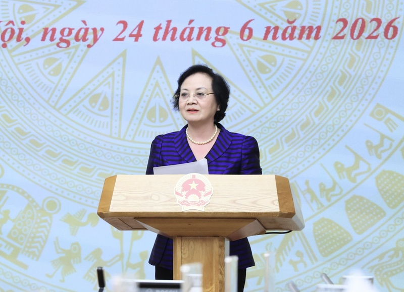 Phó Thủ tướng Phạm Thị Thanh Trà phát biểu tại Lễ ký kết - Ảnh: VGP/Thu Giang