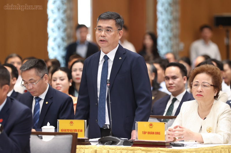 Ông Nguyễn Thanh Tùng, Chủ tịch Hội đồng quản trị Ngân hàng TMCP Ngoại thương Việt Nam (Vietcombank). Ảnh: VGP/Nhật Bắc