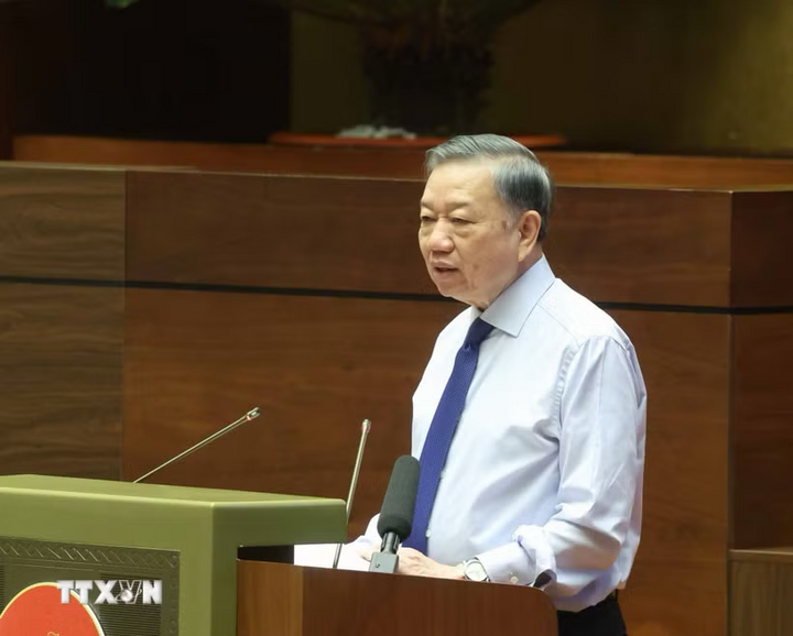 Tổng Bí thư, Chủ tịch nước Tô Lâm phát biểu. Ảnh: Thống Nhất/TTXVN